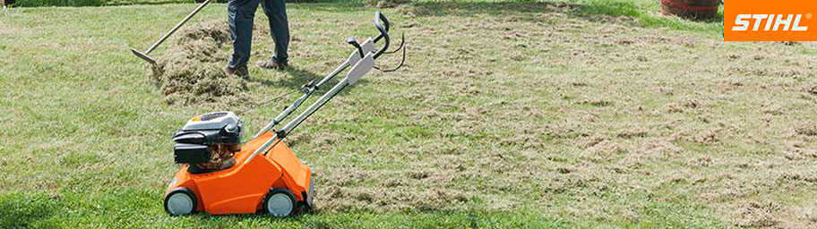 Escarificadores eléctricos y de gasolina. Stihl - Cabedo Escarificador