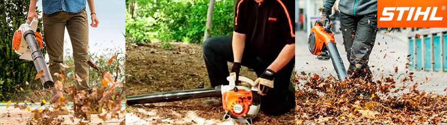 Sopladores gasolina Stihl. La buena limpieza a tú alcance. Soplador
