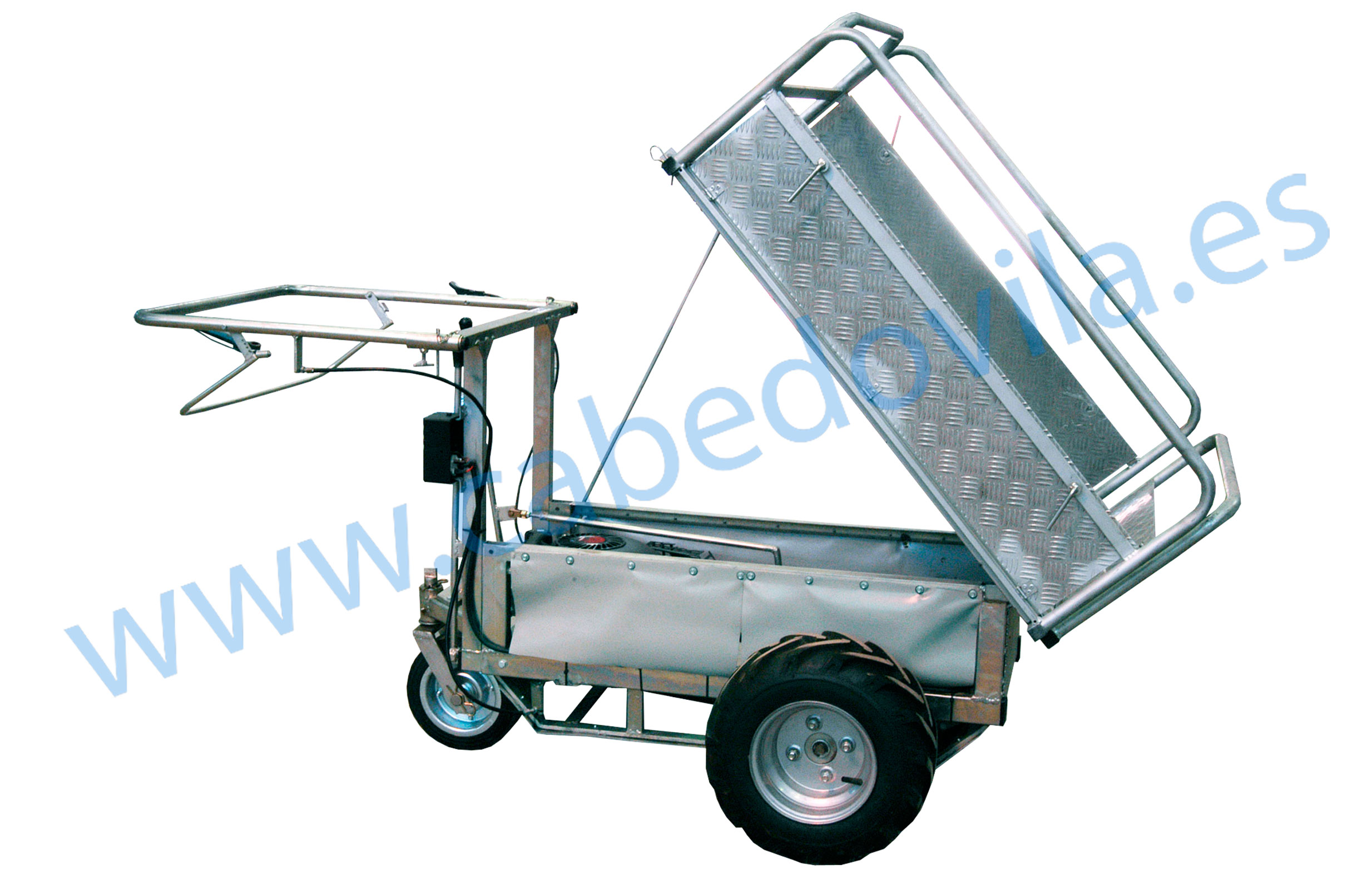 Carretilla autopropulsada citricar, Cabedo.