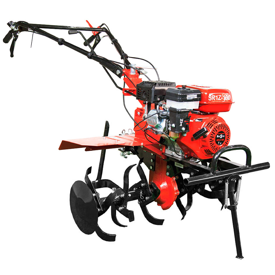 Motoazada profesional con embrague y manillar con palanca de marchas. Modelo SR1Z-100