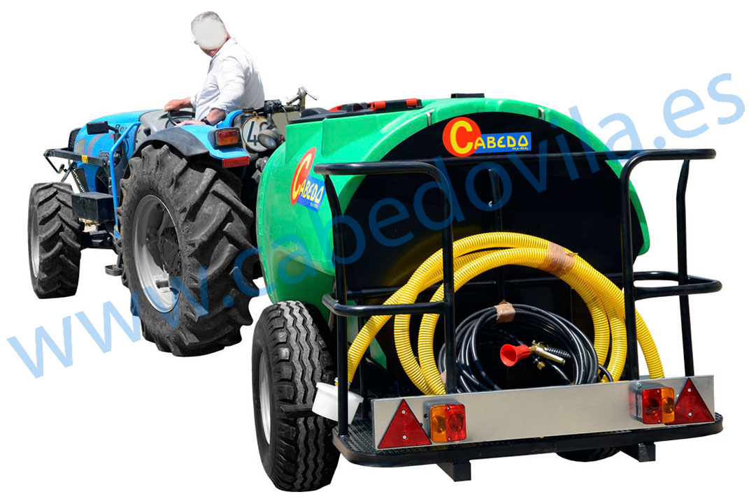 Pulverizador arrastrado a tractor. Pulverizador para todo tipo de campos y huertos.