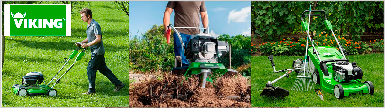Viking es fabricante de productos para toda la jardinería.